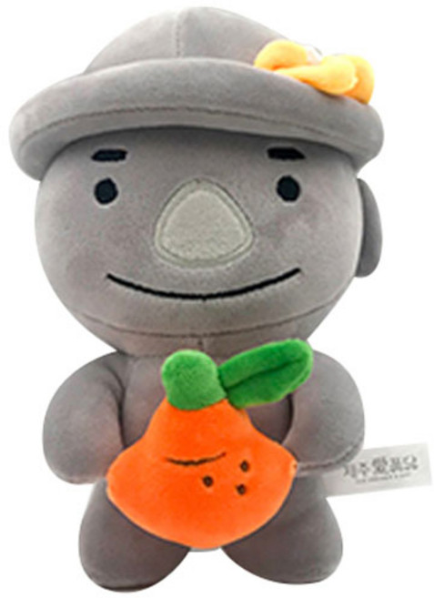 제주애퐁당 중독성있는 쫀득함 퐁당패밀리 제주 캐릭터 인형, 20cm, 르방이, 1개