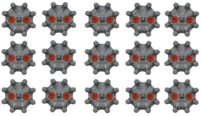 붐스포츠 골프화 스파이크징 일반 슬림락B, 15개
