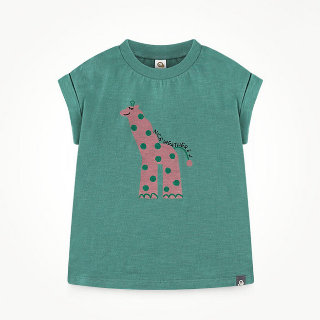 밀크마일 아동용 뉴에덴 민소매 슬럽 티셔츠