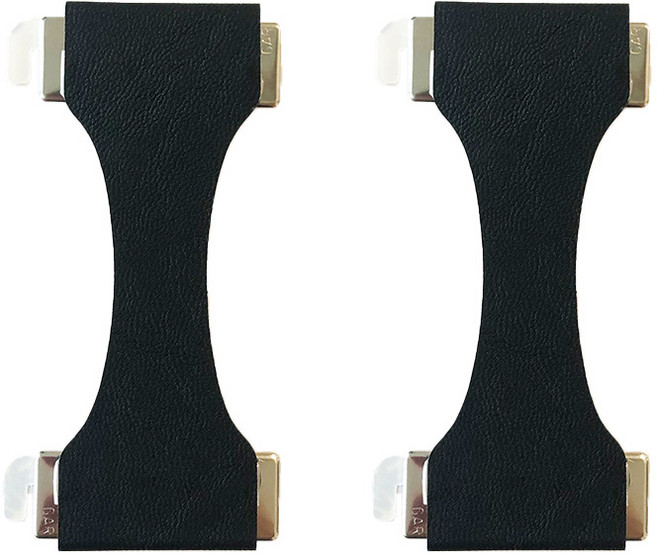 가르착 가르밴드 휴대폰 손잡이, 블랙, 2개