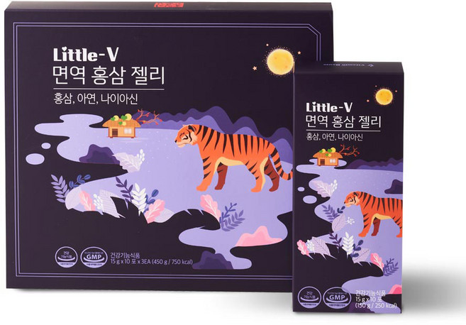 비타민하우스 리틀브이 면역 홍삼 젤리 10p, 450g, 1개