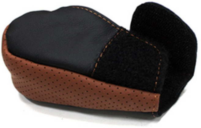 까도스 가죽 기어 시프트 노브 기어커버, 브라운, 1개