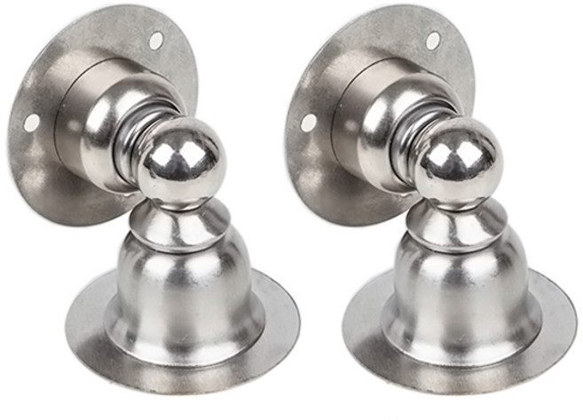 지오비즈 자석도어스토퍼 스티커타입 실버, 2개