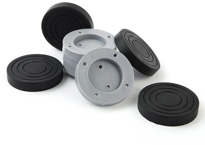 지오비즈 세탁기 받침대 블랙 4p + 그레이 4p 세트, 1개