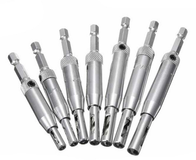 힌지 드릴 비트 7종 세트, 1세트