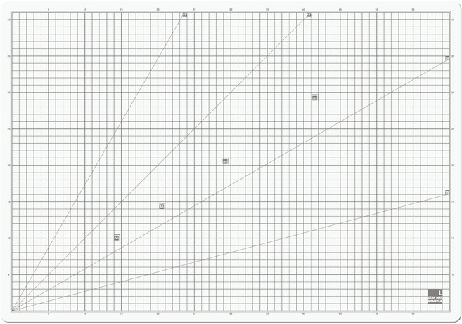 윈스타 칼라 데스크매트, 화이트그레이