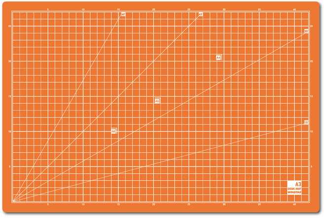 윈스타 칼라 데스크매트, 오렌지