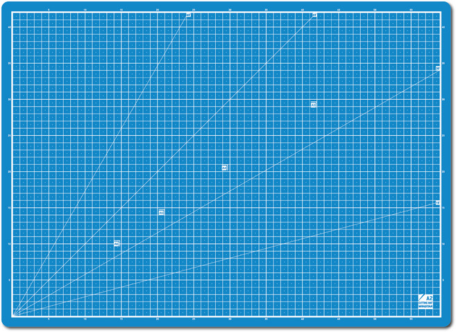 윈스타 칼라 커팅매트, 스카이블루