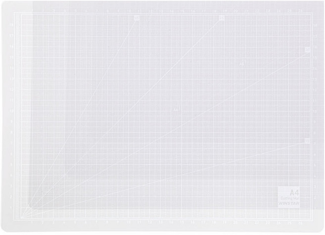 윈스타 반투명 커팅매트, 화이트