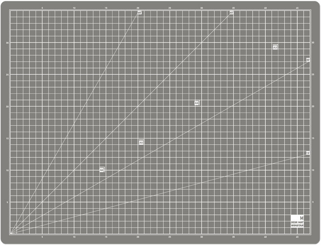 윈스타 칼라 데스크매트, 그레이