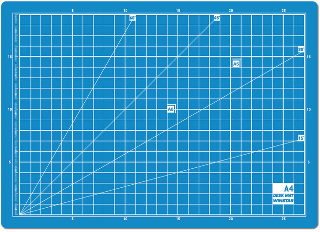 윈스타 칼라 데스크매트, 스카이블루