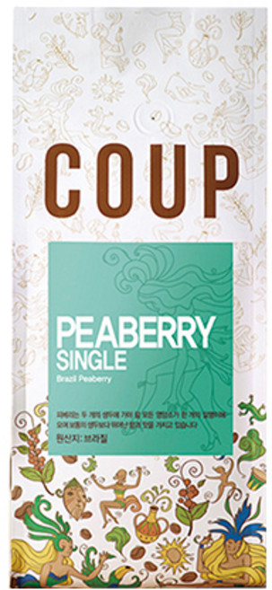 훔볼트 피베리싱글 시그니쳐 브라질 원두커피, 200g, 1개, 홀빈(분쇄안함)