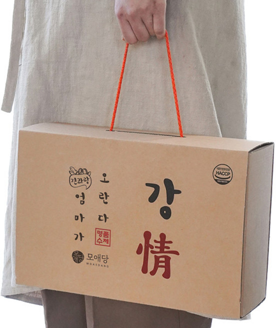 엄마가오란다 고소한 견과랑 수제강정 24p, 600g, 1개