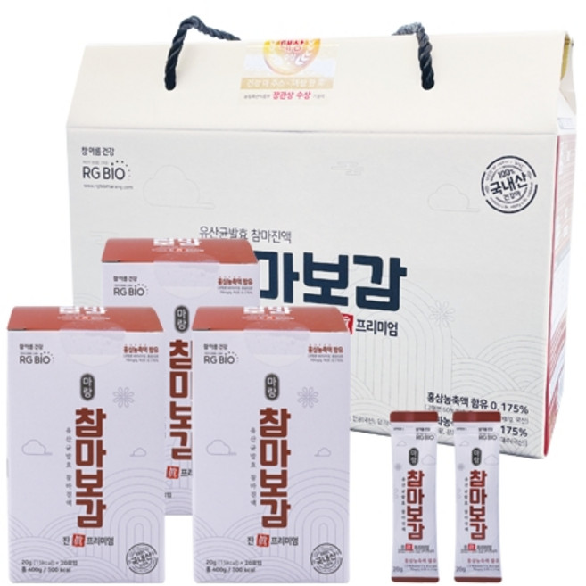 참마보감 진 프리미엄 진액 20p, 3개, 400g