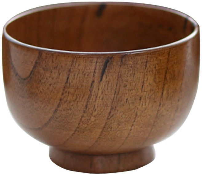 코지테이블 우드 옻칠 나무 그릇 소, 1개