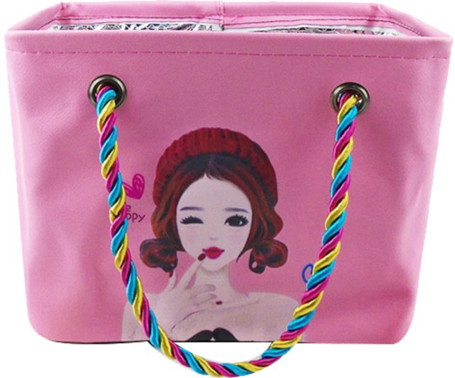 버블리데이 물빠지는 러블리걸 목욕가방, 연핑크