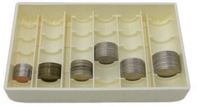 동전계수기 셈통, 1개