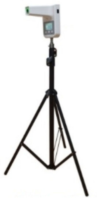 가하지알 스탠드형 업소용 비대면 자동 온도계 + 삼각대, 1세트