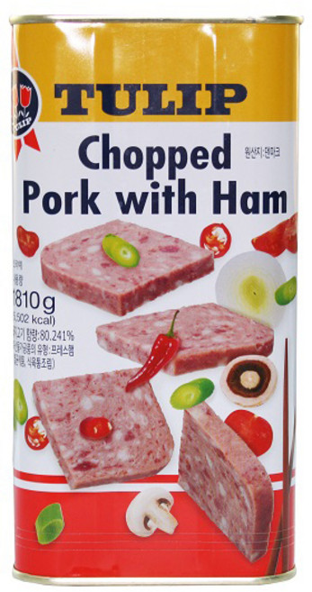 튤립푸드 촙트 포크햄, 1.81kg, 1개