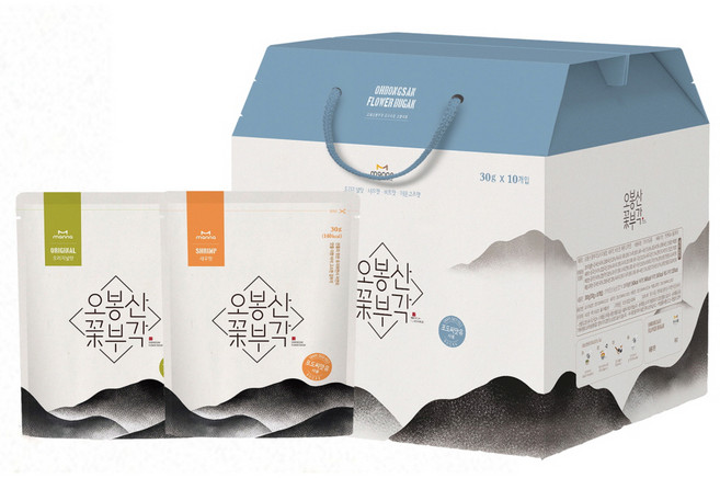 오봉산꽃부각 김부각 오리지널 + 새우맛, 5세트