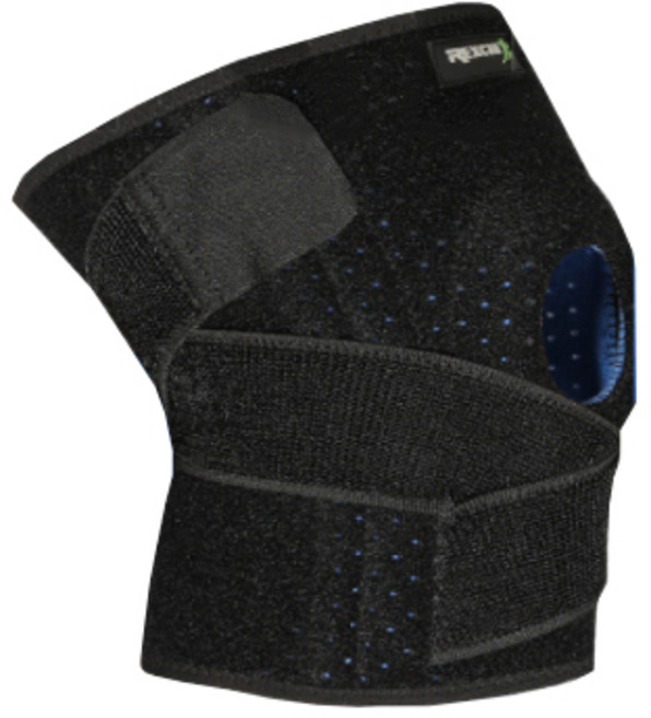 BR퍼스널트레이닝 무릎보호대 블랙 BR10010, 1개