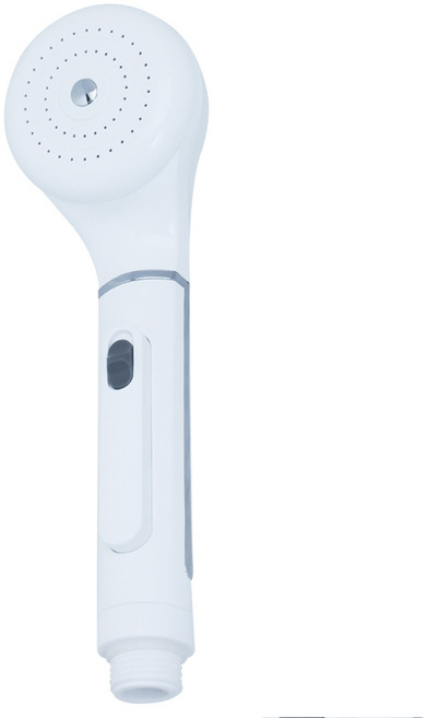 원터치 절수 샤워기 헤드, 1개, 화이트