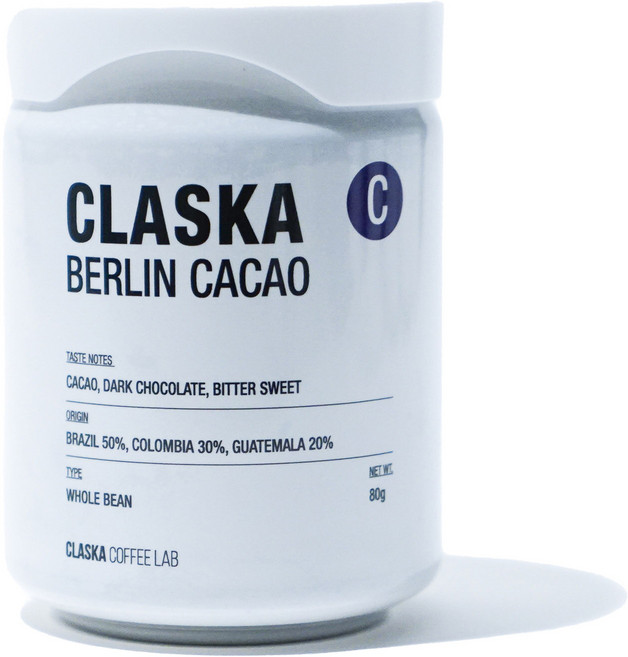 클라스카 베를린 카카오 원두, 1개, 80g