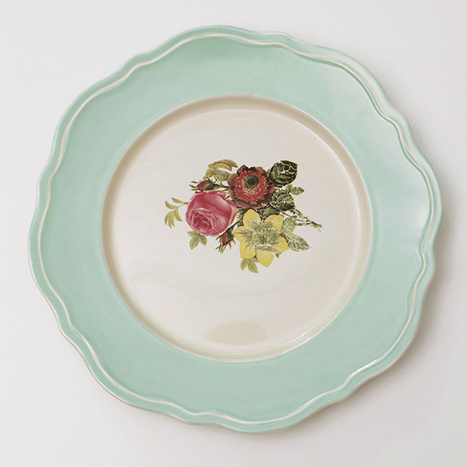 이우아여사 프로방스의 오후 플레이트 접시, 프로방스, 1개