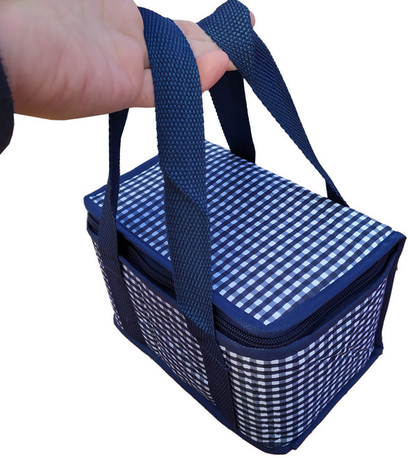은박 보냉가방, 네이비, 1개