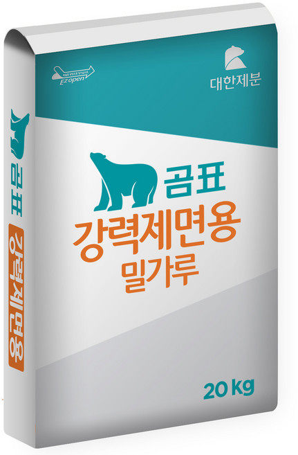 강력제면용 밀가루, 20kg, 1개