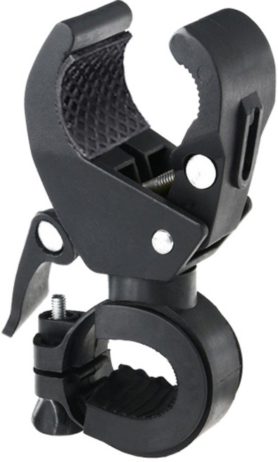 자전거 다용도 후레쉬 거치대, 블랙, 1개