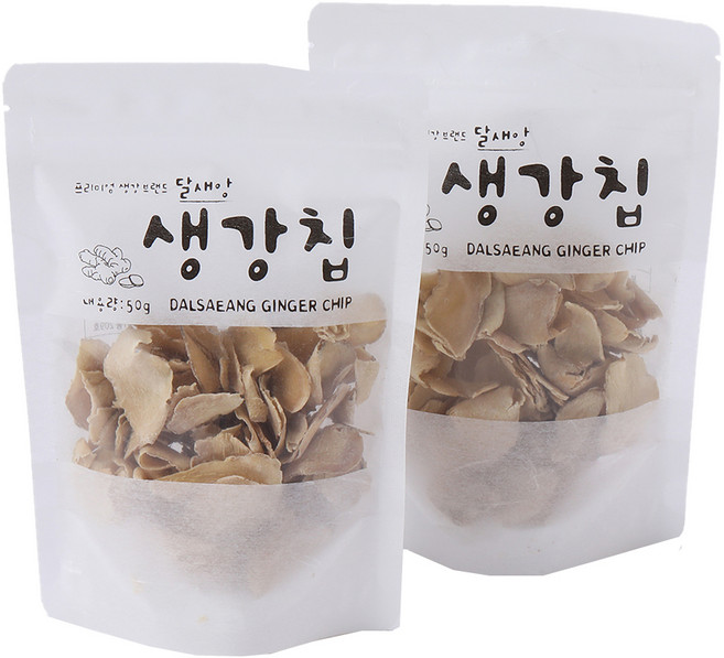 달새앙 생강칩, 50g, 2개