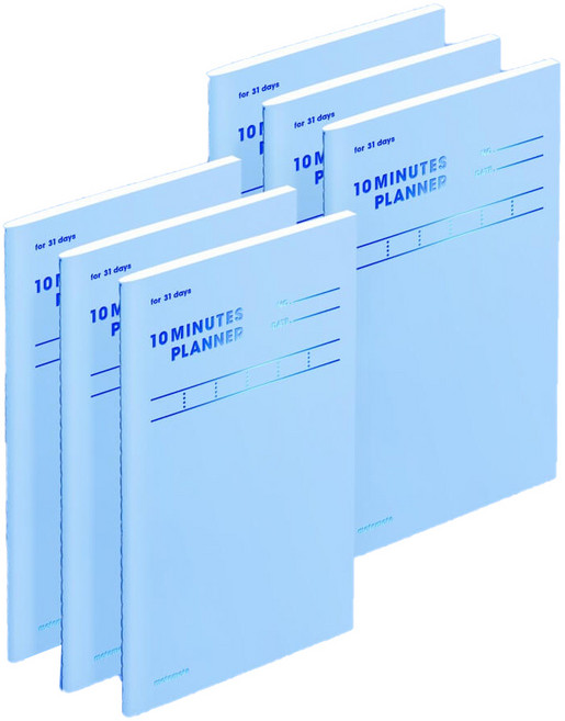 모트모트 텐미닛 플래너 31DAYS, 세레니티, 6개