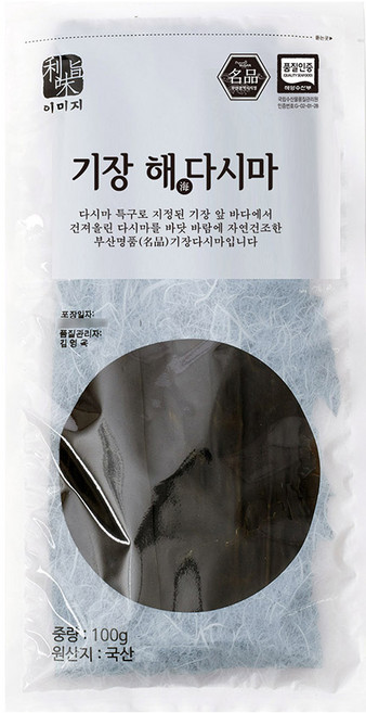 기장 해 다시마, 100g, 1개
