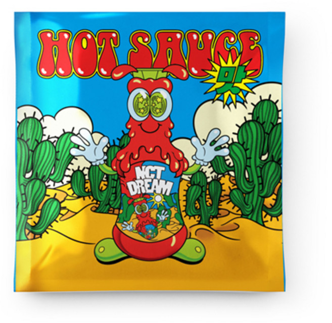 NCT DREAM 正規1輯《Hot Sauce》JEWEL CASE Ver. (版本隨機), 1CD