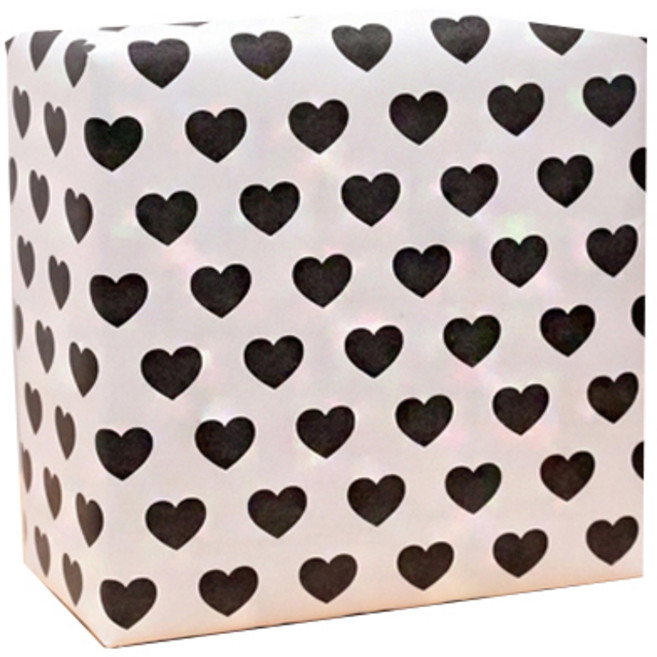 레고하트 종이 롤 포장지 10m, 백색, 1개