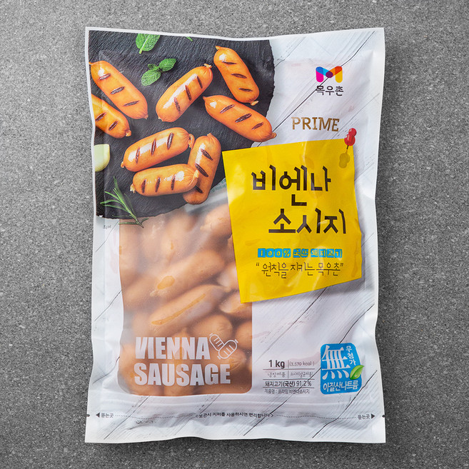 PRIME 비엔나소시지, 1kg, 1개