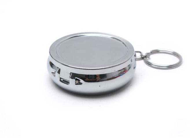 휴대용 매너 키링 담배 재떨이, 1개, 휴대용 매너 재떨이