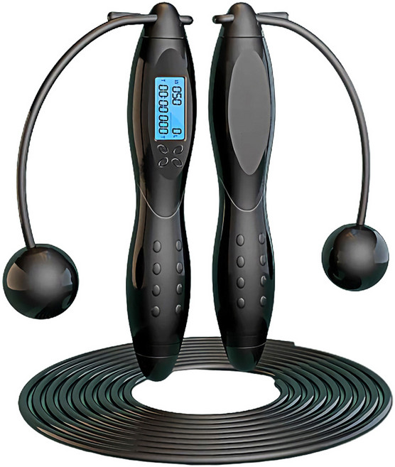 BBEDA 노라인 스마트 마그네틱 줄넘기, 블랙, 1개