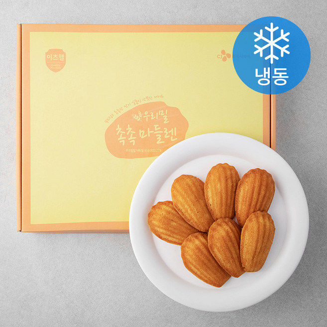 이츠웰 우리밀 촉촉 마들렌 (냉동), 15g, 30개입, 1개