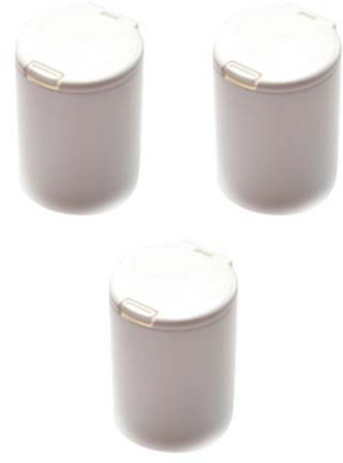 주앤지 원터치 미니 다용도 수납 케이스, 화이트, 3개