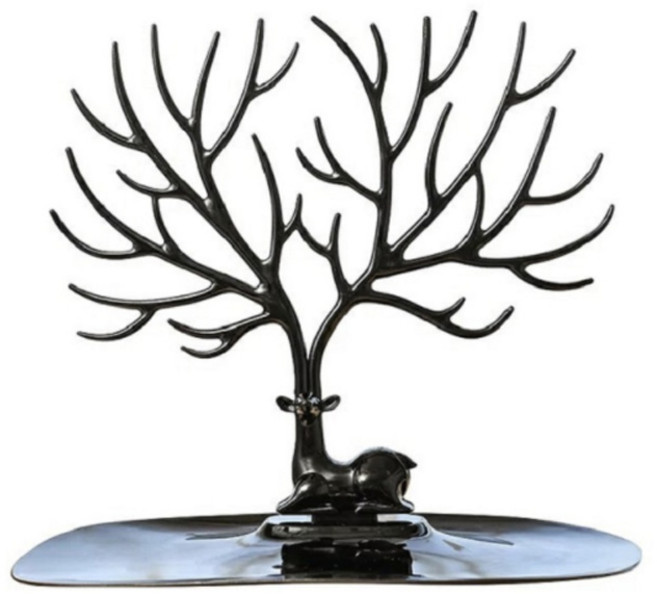 마이 디어 쥬얼리 장식대, 1개, 블랙