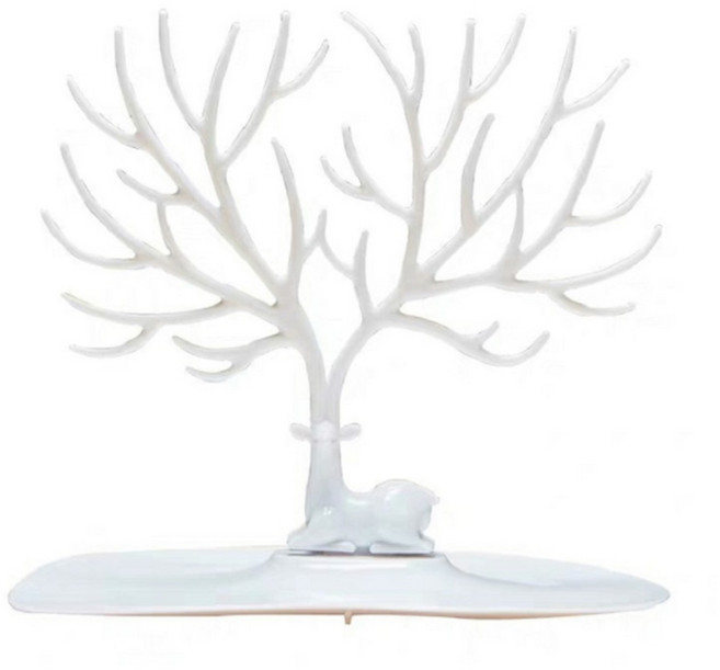 마이 디어 쥬얼리 장식대, 1개, 화이트