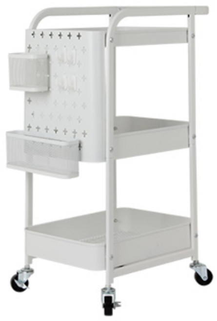 베들레헴 이동식 트롤리, 화이트, 3단