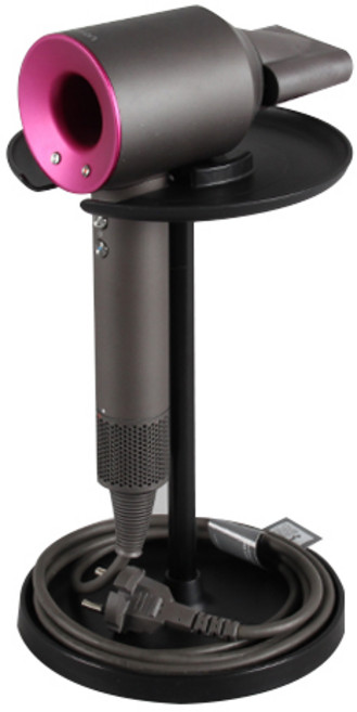 드라이기 거치대 싱글, 블랙, 1개