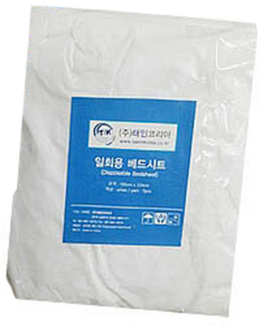 디엘아이 일회용 병원 침대커버 밴드형 5p, 1개