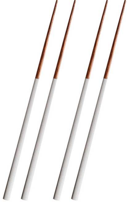 휴바트 말라스 원목 젓가락 2벌, 라이트그레이, 단품, 2개