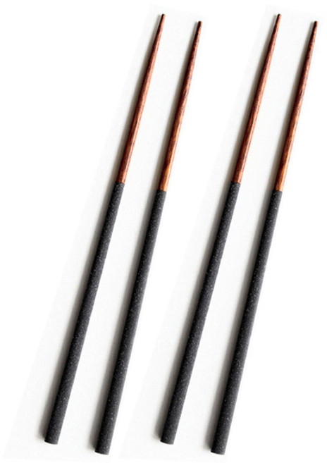 휴바트 말라스 원목 젓가락 2벌, 블랙, 단품, 2개