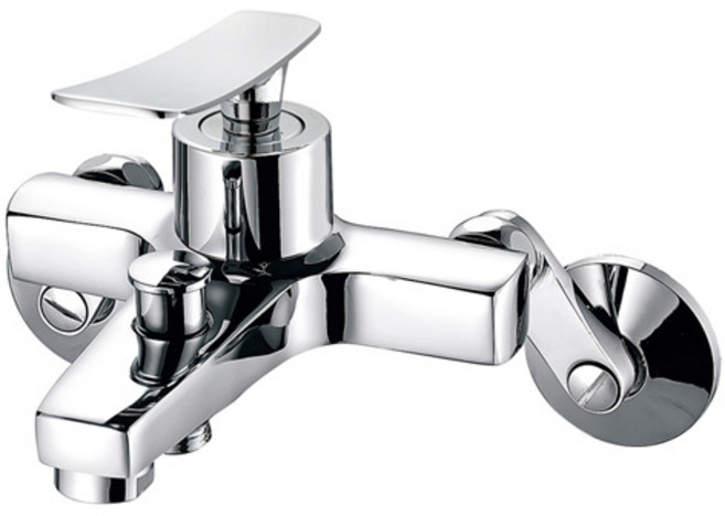 아이제이 코리아 벽붙이 욕조 샤워겸용 수전 IJ-2002, 1개