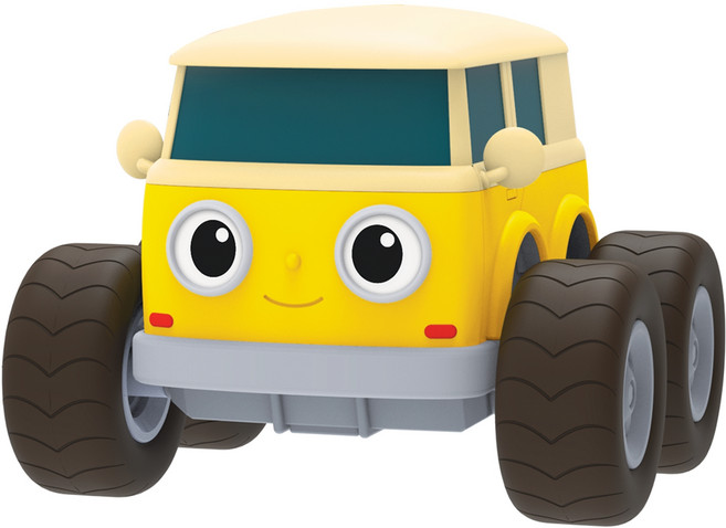 오로라월드 토몬카 풀백 장난감 소형, 미니몬, 1개